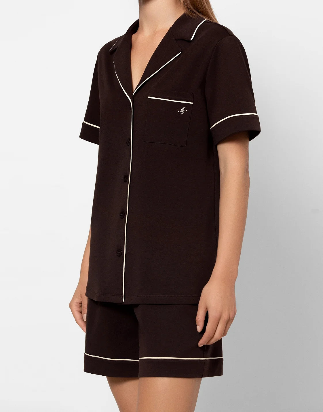 Camicia a maniche corte PD1076