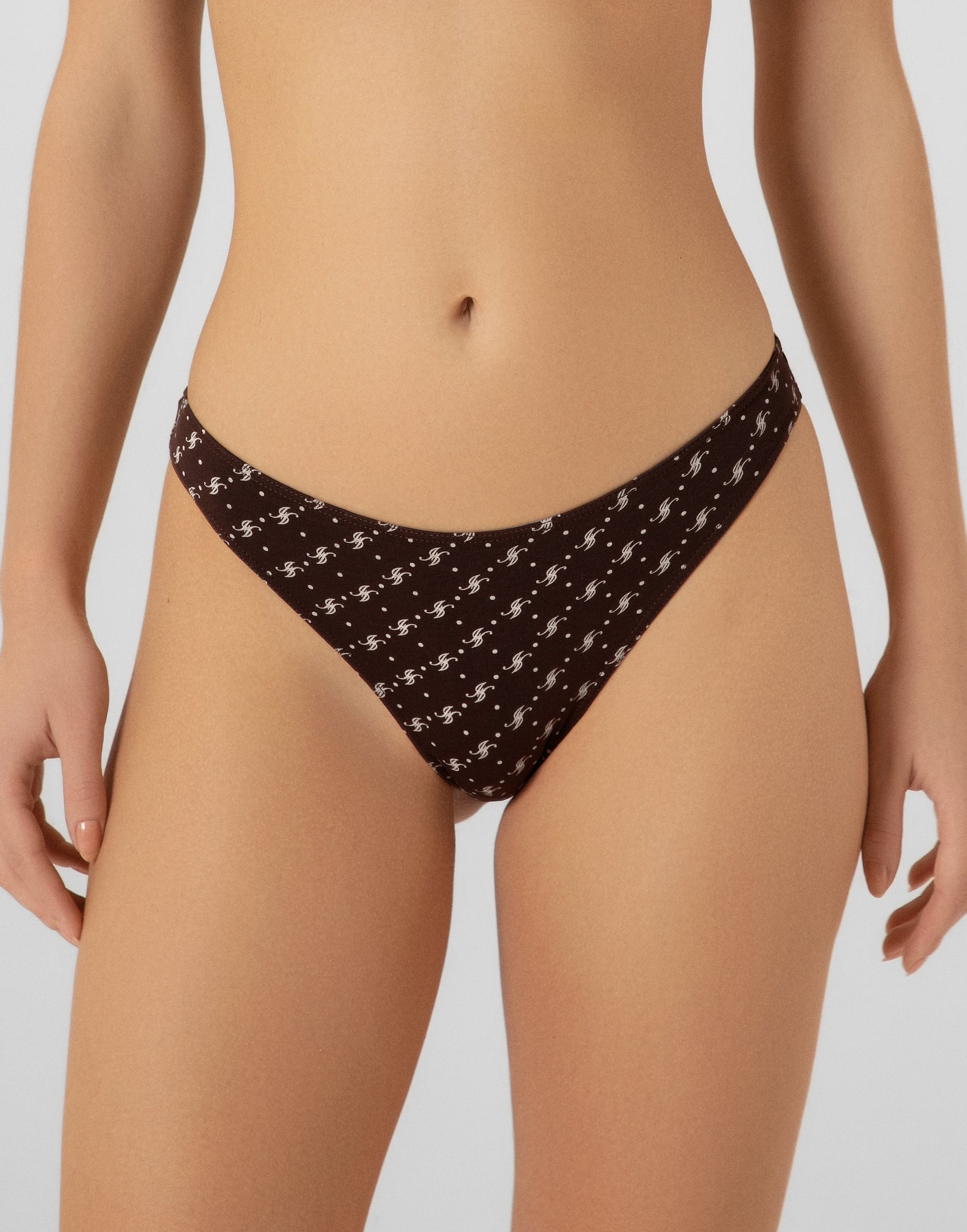 Set 3 slip brasiliani a vita media MD994