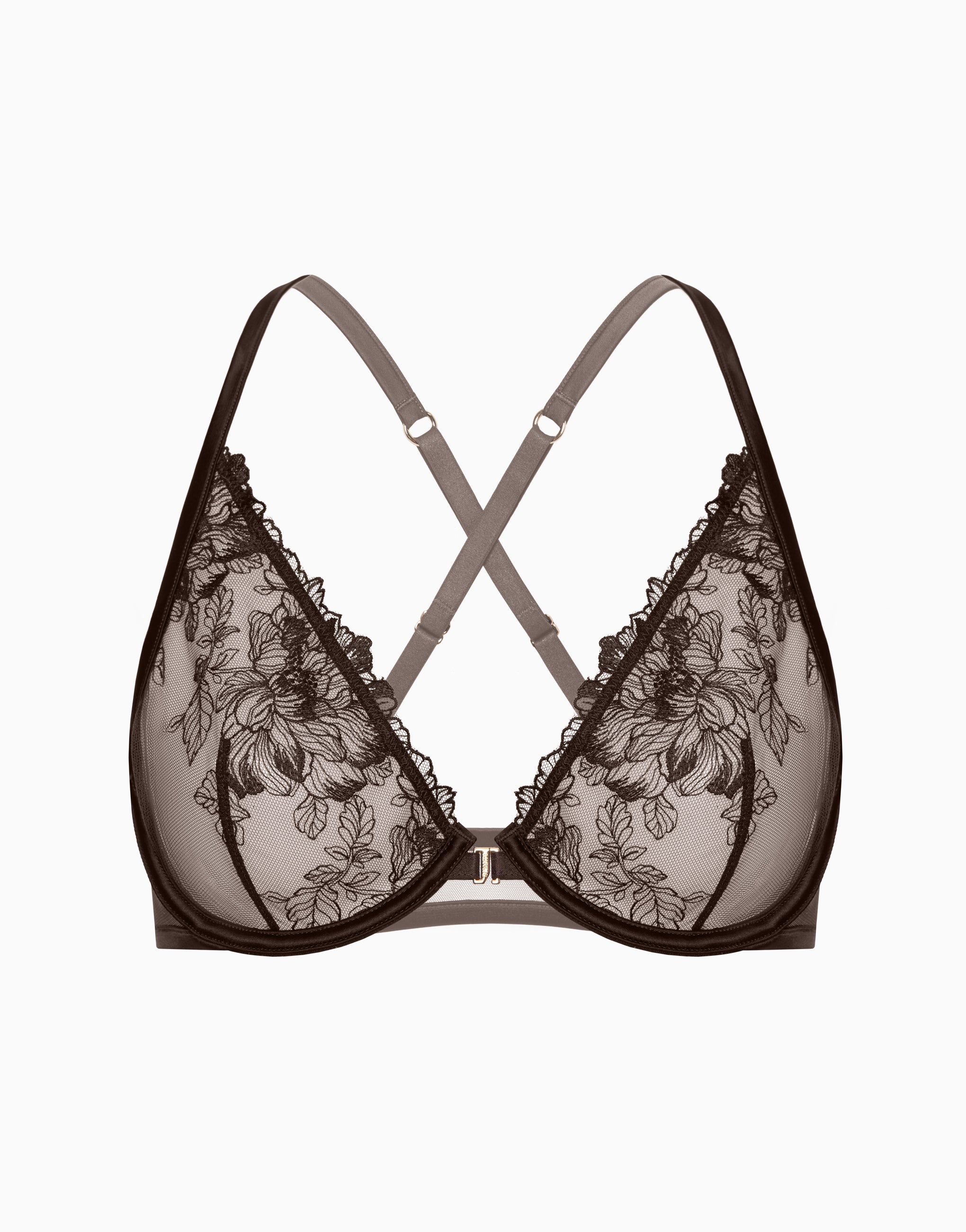 Reggiseno con coppe morbide su un centroseno sottile CD1019