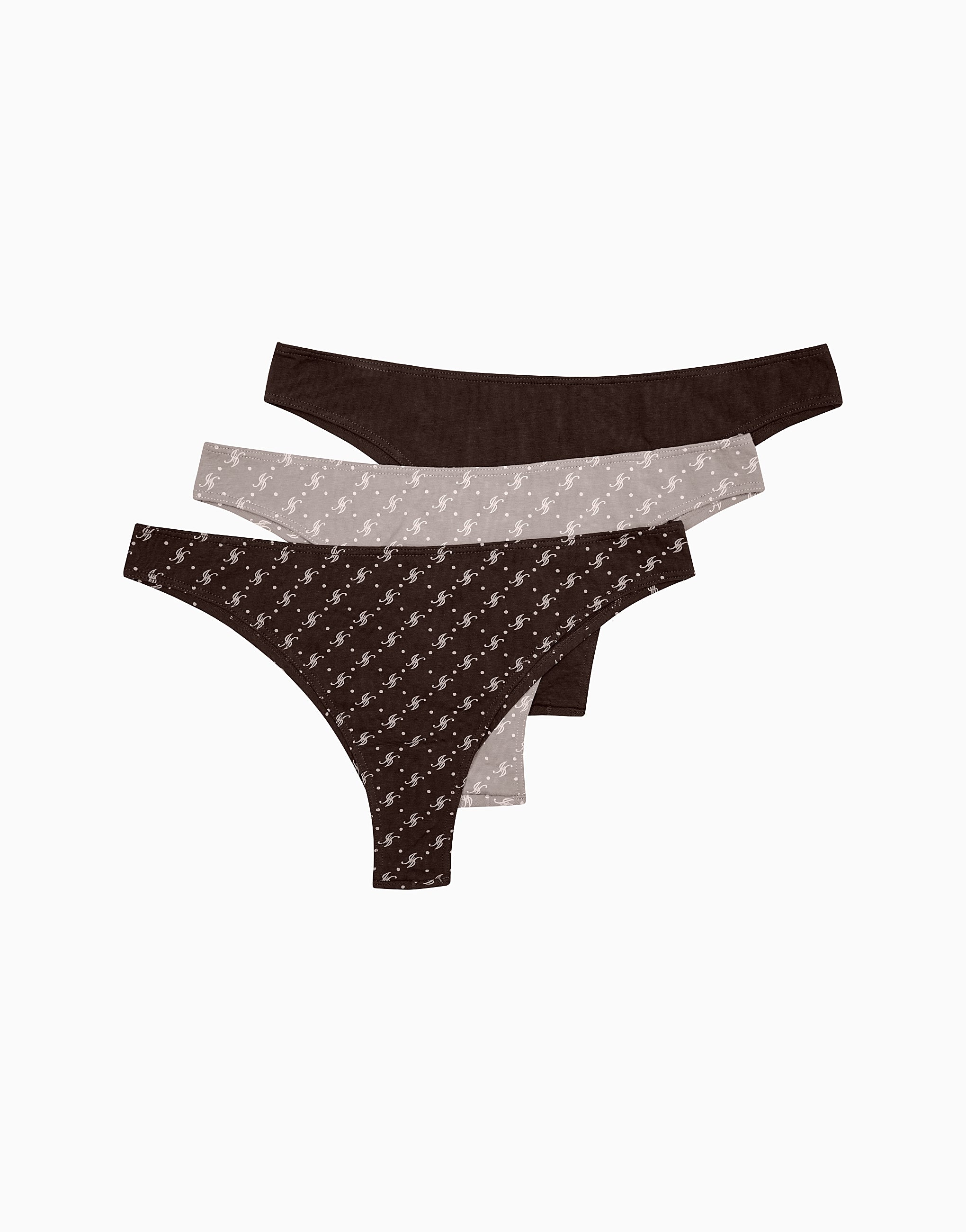 Set 3 slip brasiliani a vita media MD994