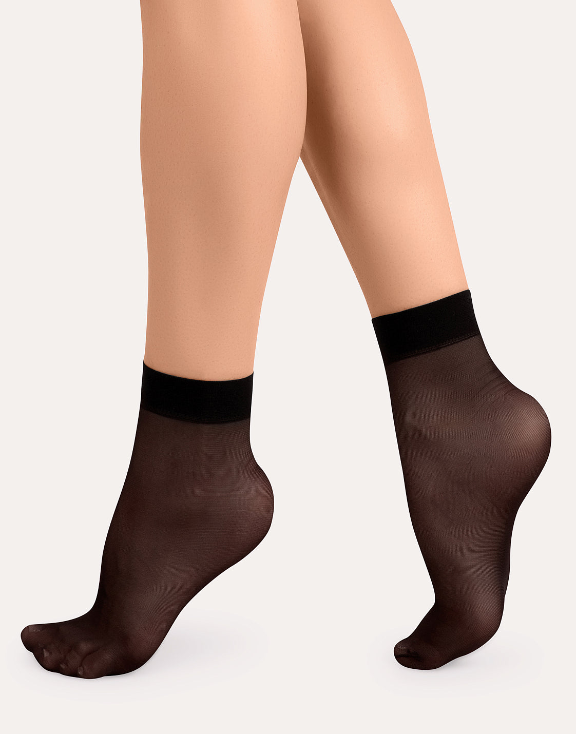 Calzini elastici con punta rinforzata City 40