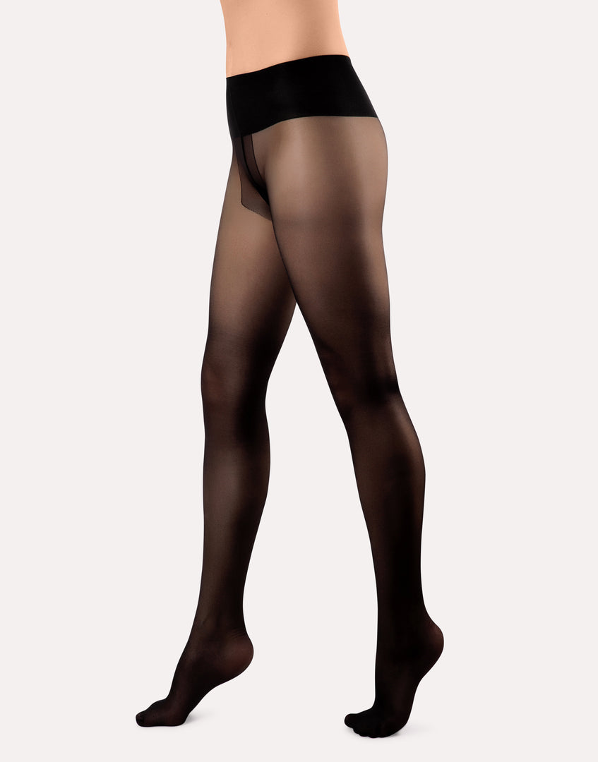 Collant Velato Vita Bassa Moda 40
