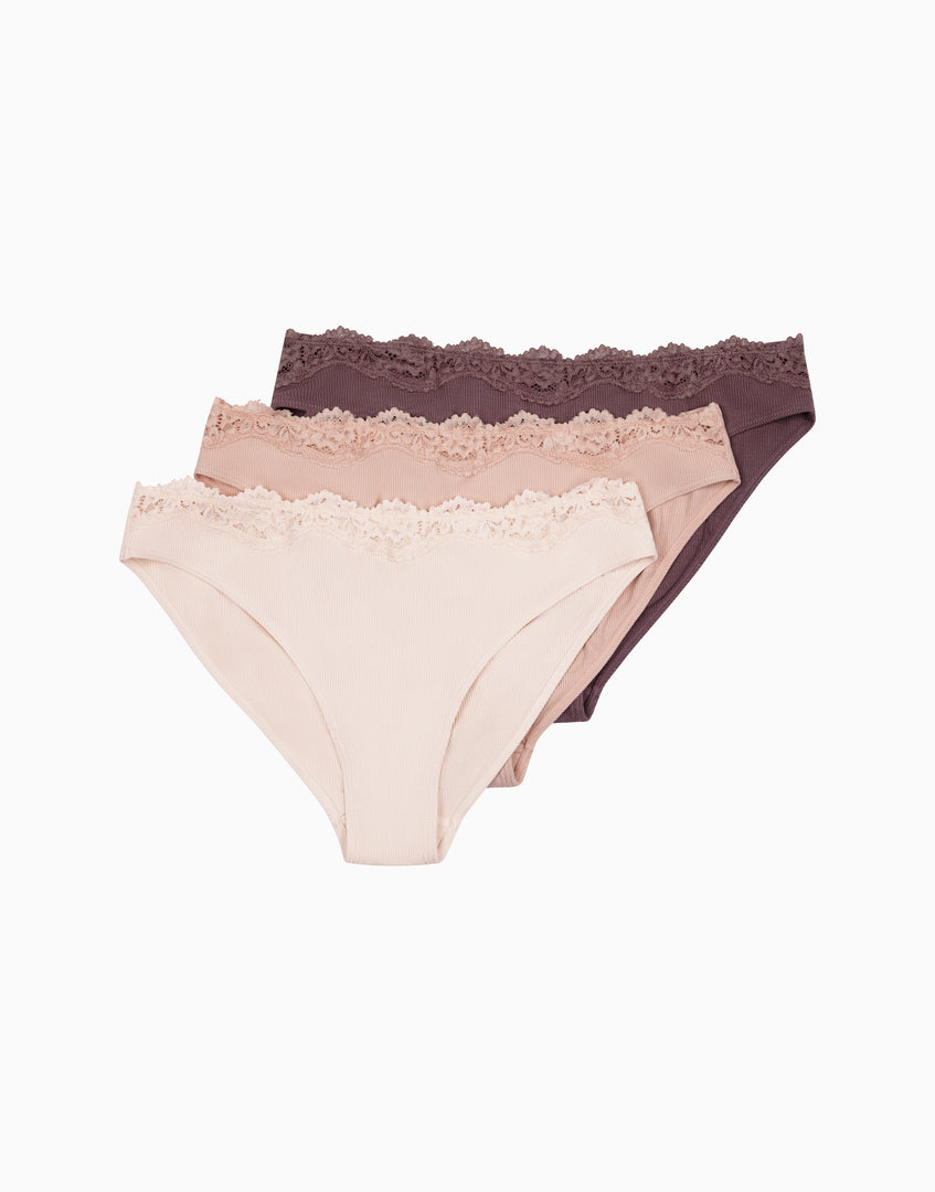 Set 3 slip a vita media INCANTO MD1349
