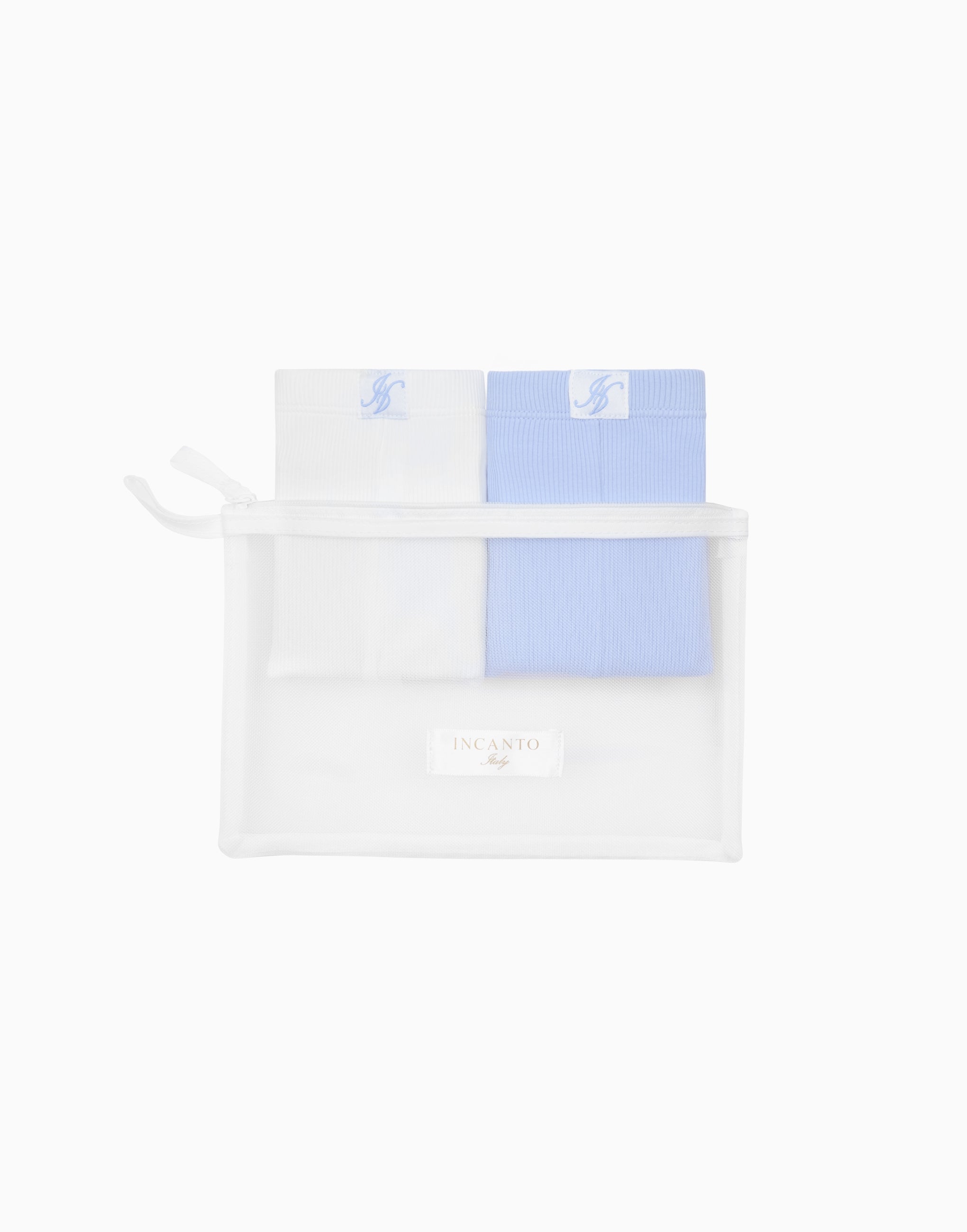 Set 2 pantaloncini a vita alta MD1034
