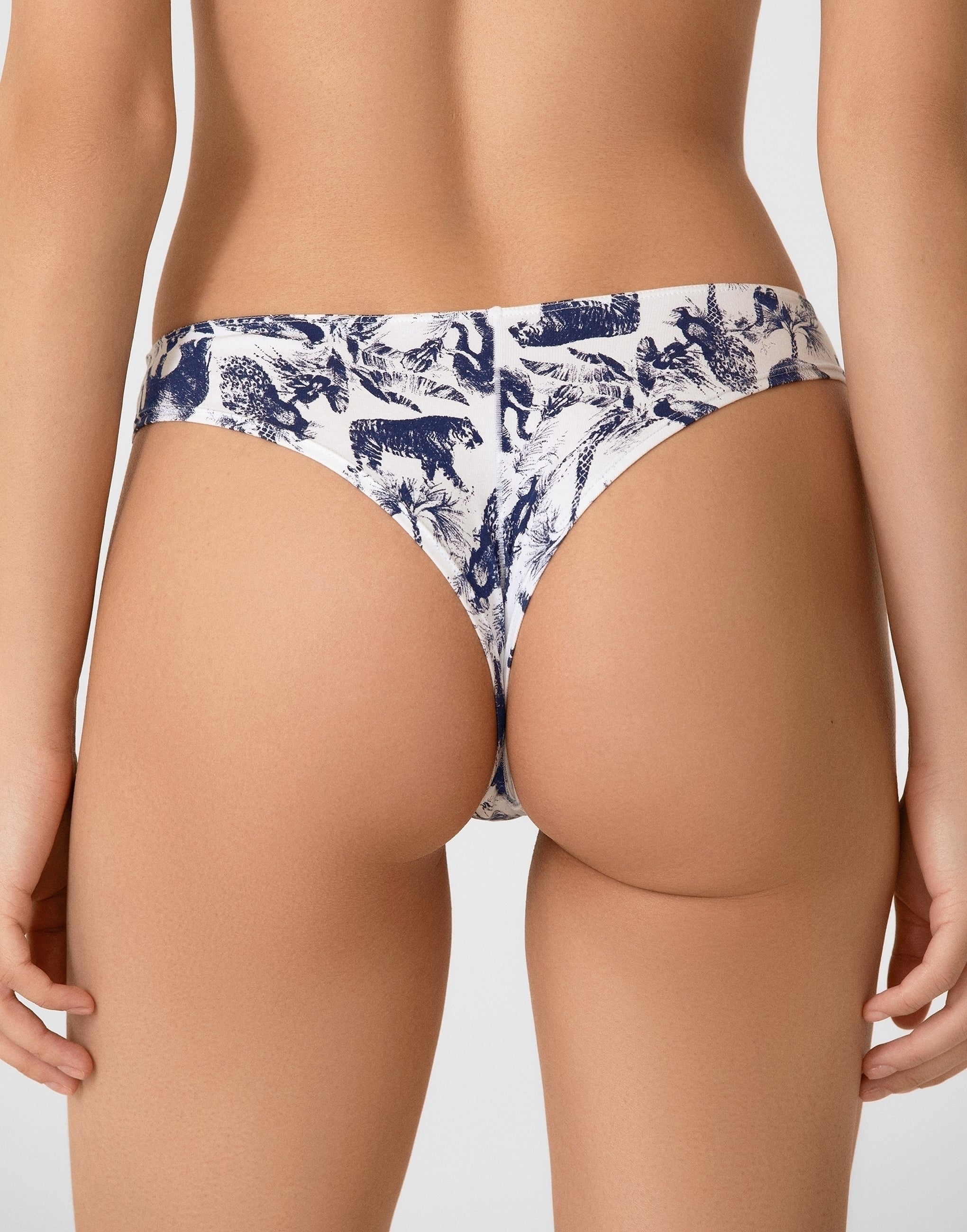 Set 3 slip brasiliani a vita media MD775