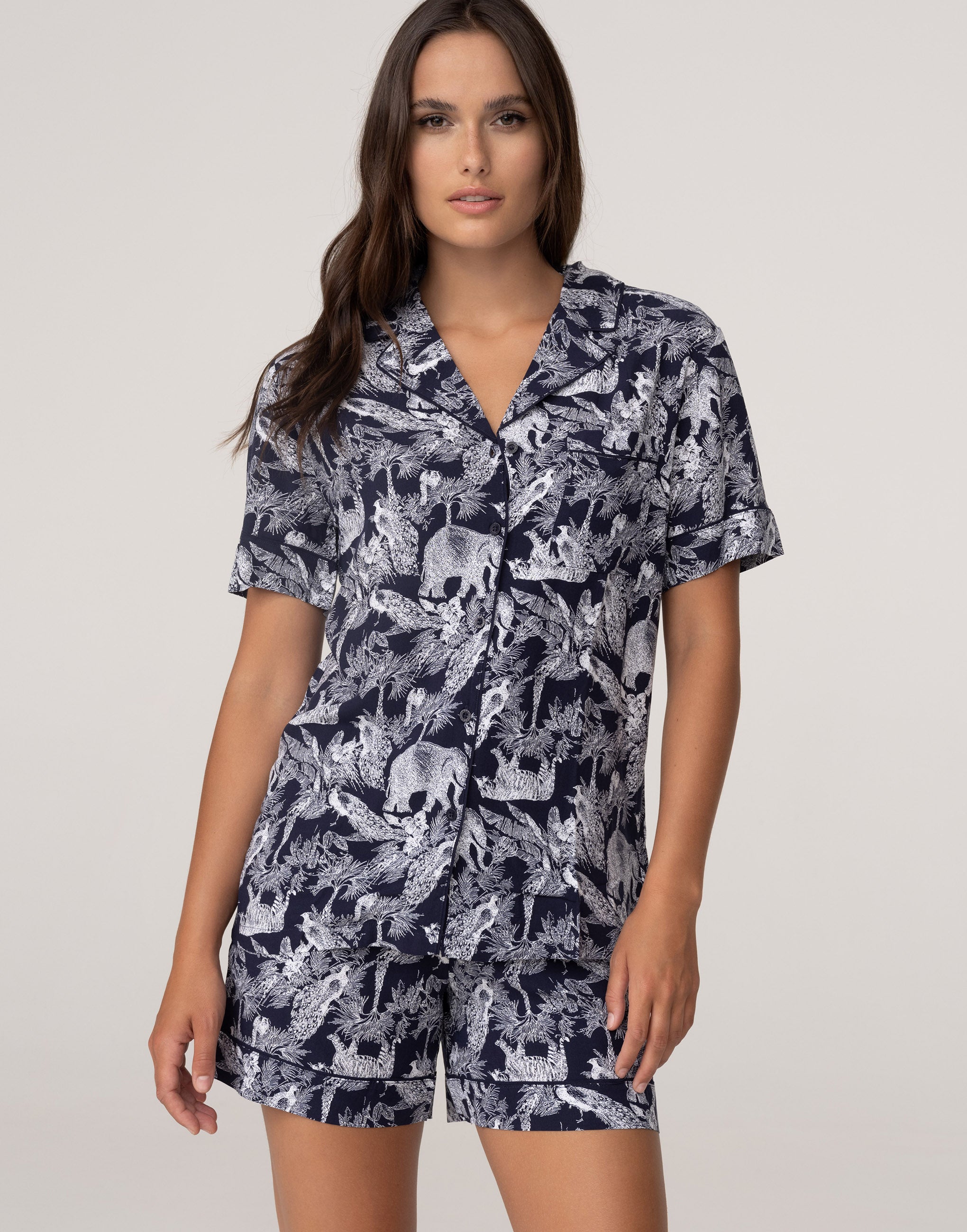 Camicia a maniche corte PD856