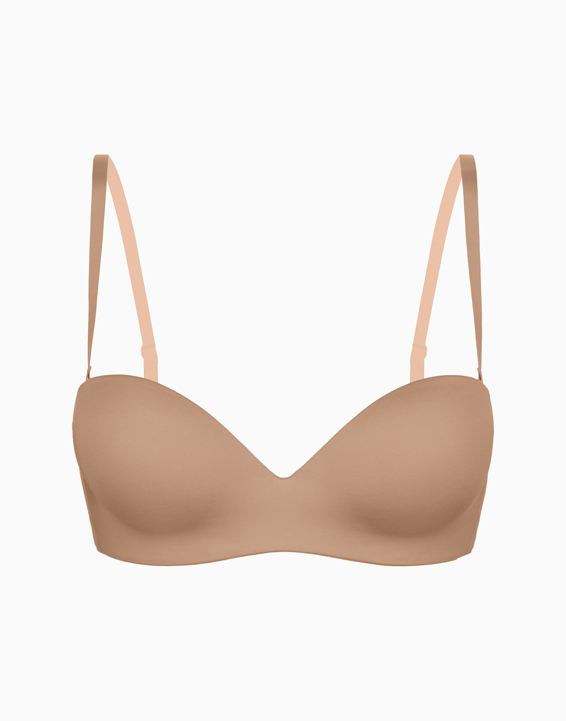 Reggiseno a balconcino Double Push-Up con coppe preformate senza ferretto Skin