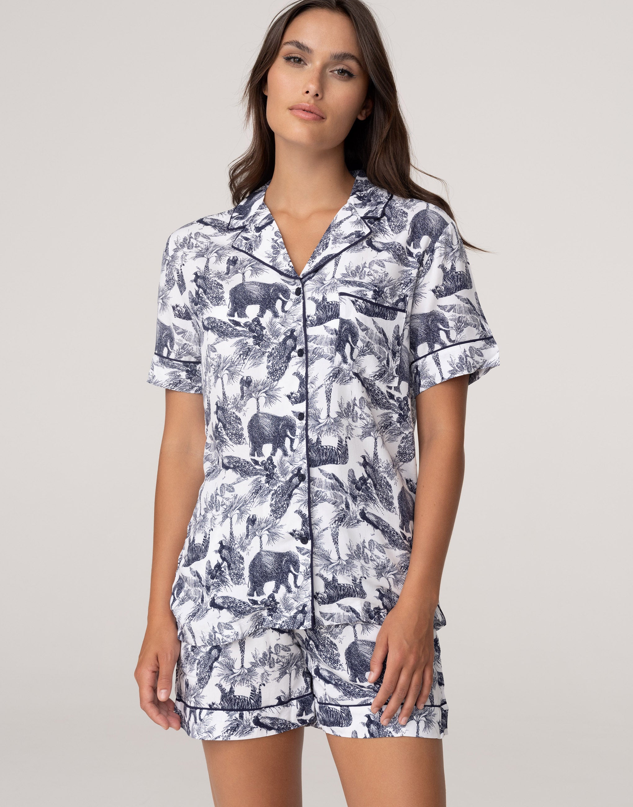 Camicia a maniche corte PD856