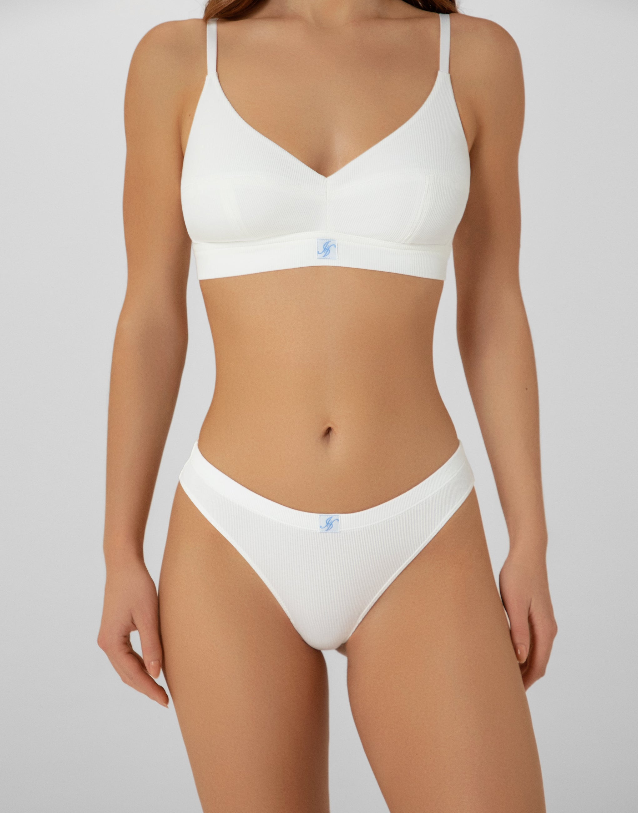 Set 3 slip brasiliani a vita media MD1034