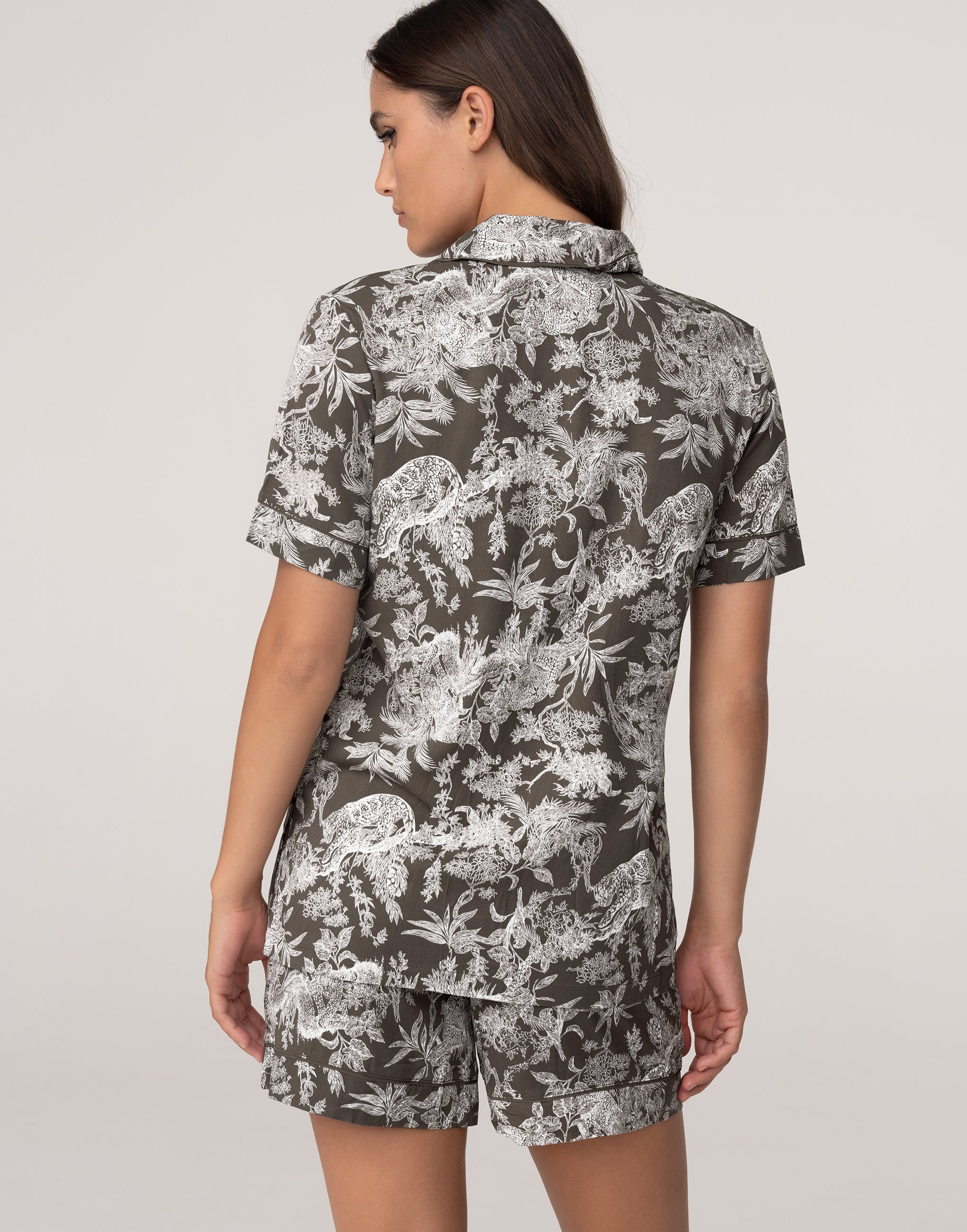 Camicia a maniche corte PD768