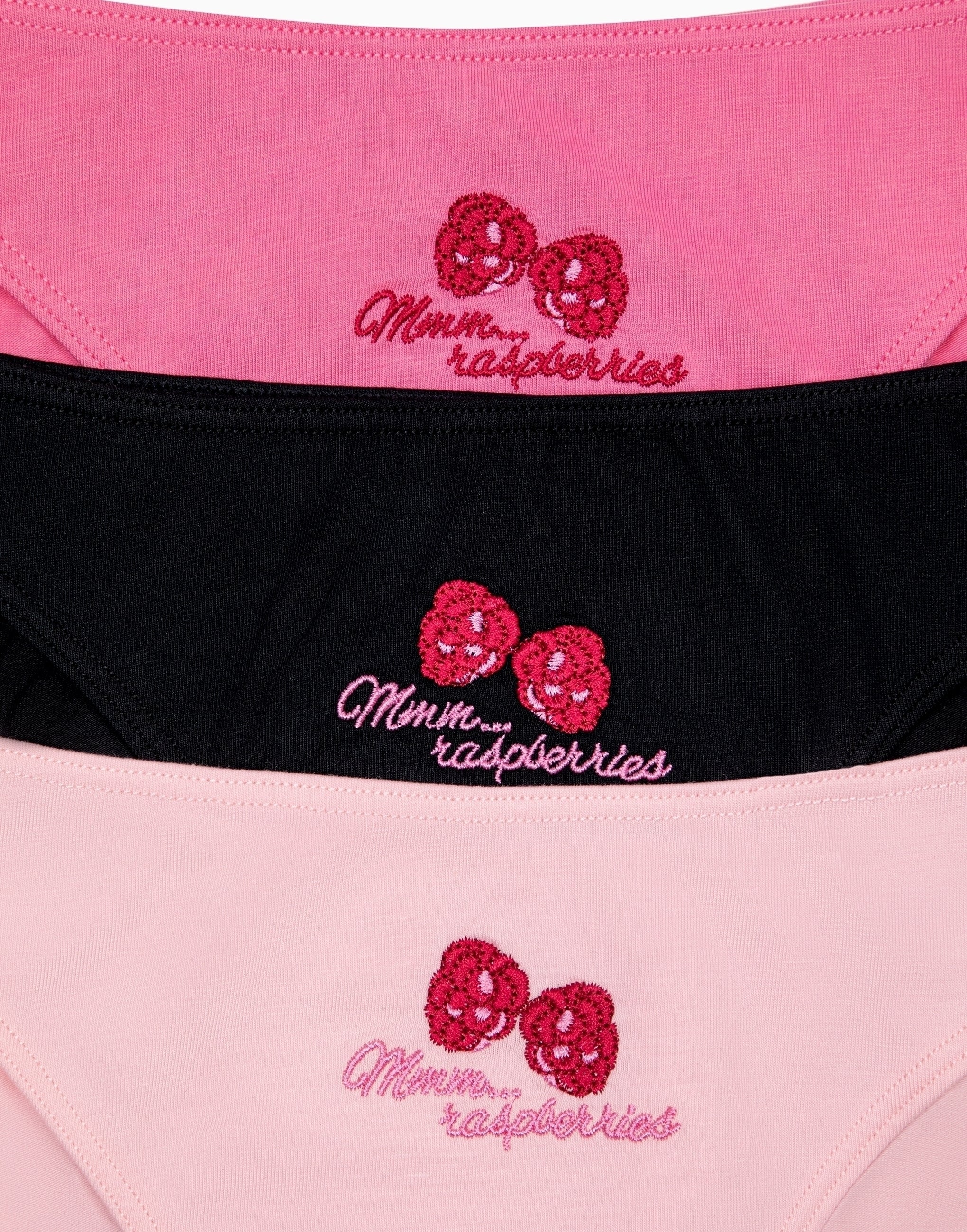 Set 3 tanga a vita media MD963