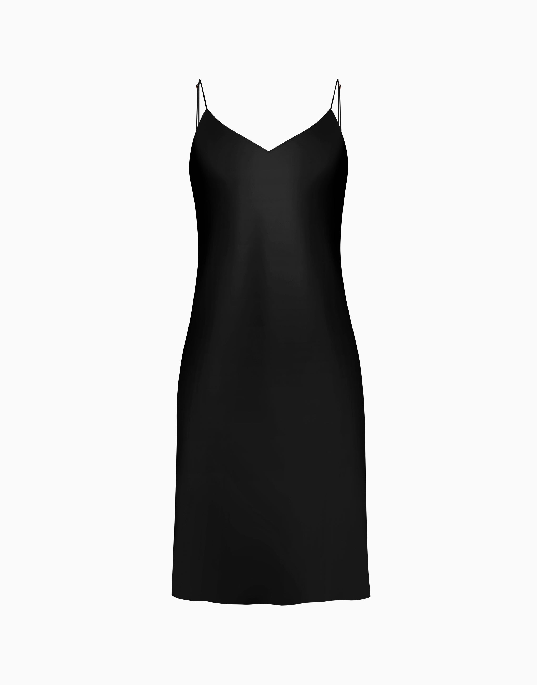 Sottoveste con spalline in seta PD267