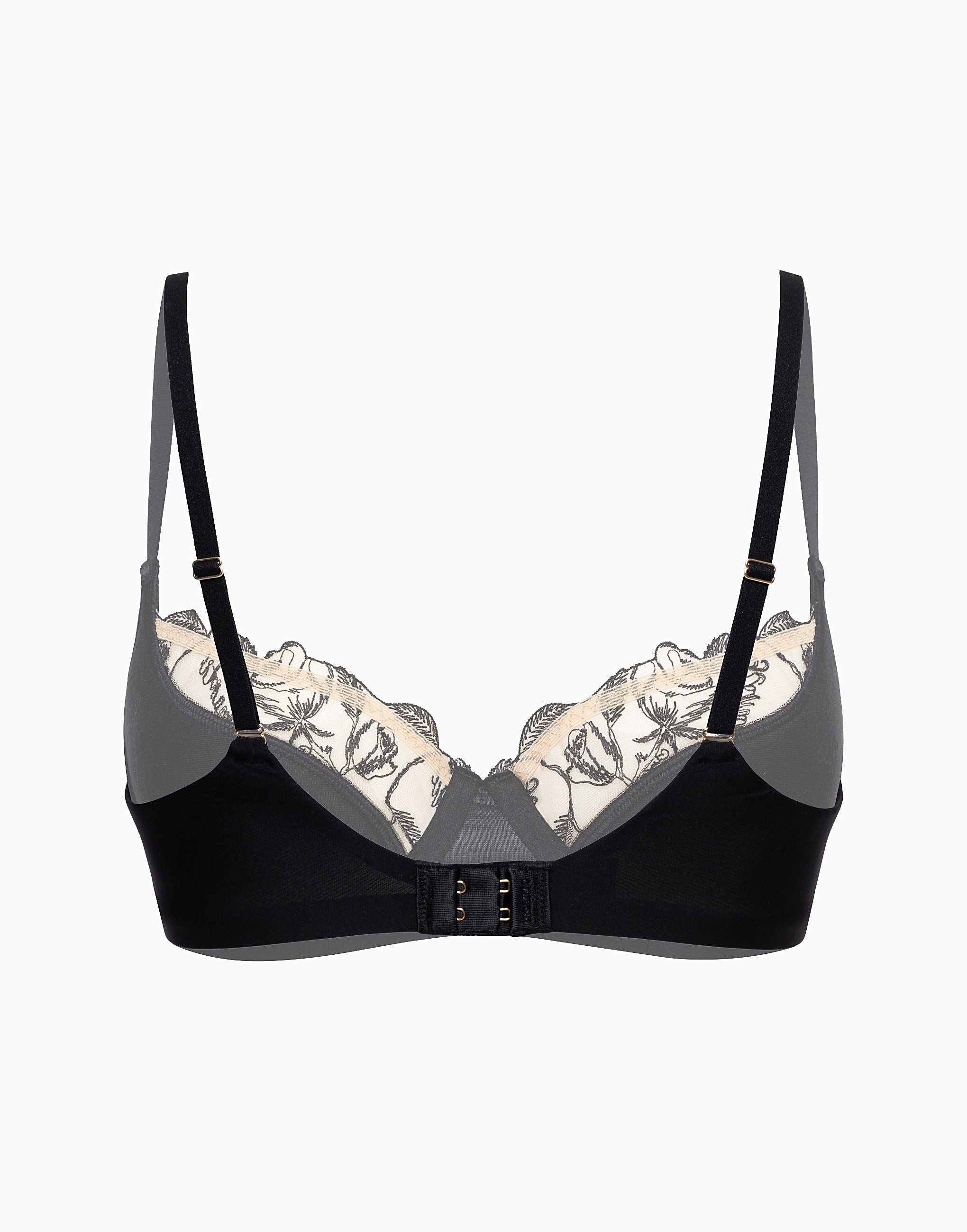 Reggiseno a balconcino con coppe imbottite CD689