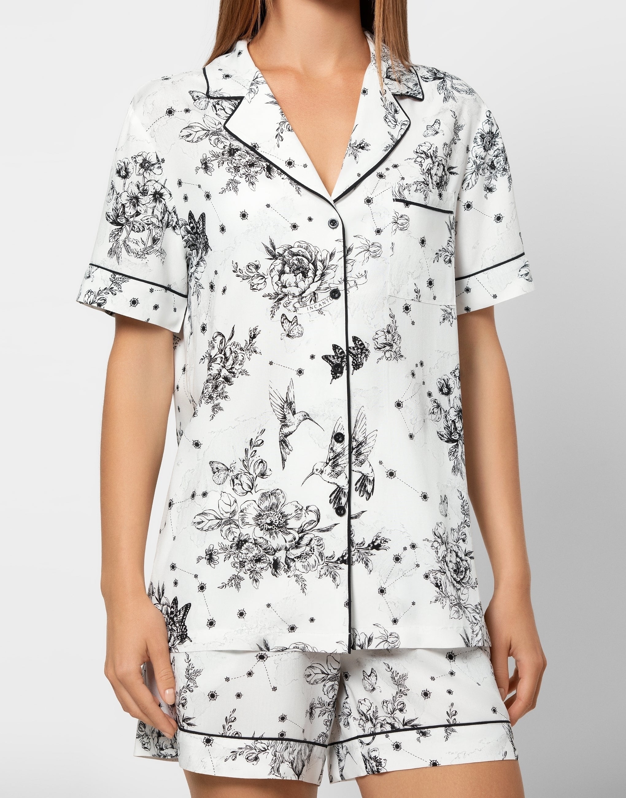 Camicia a maniche corte PD1010