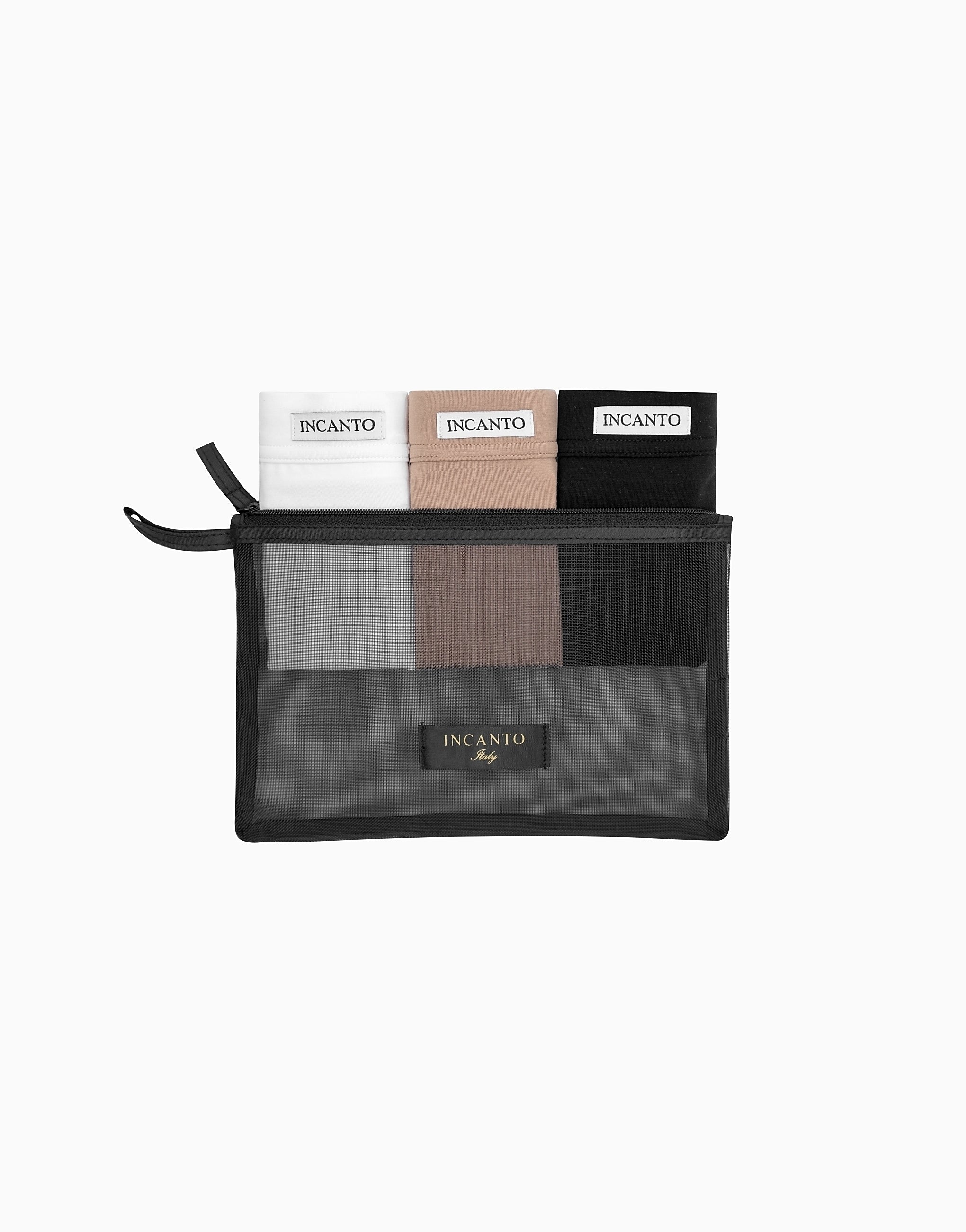 Set 3 slip brasiliani a vita media MD839