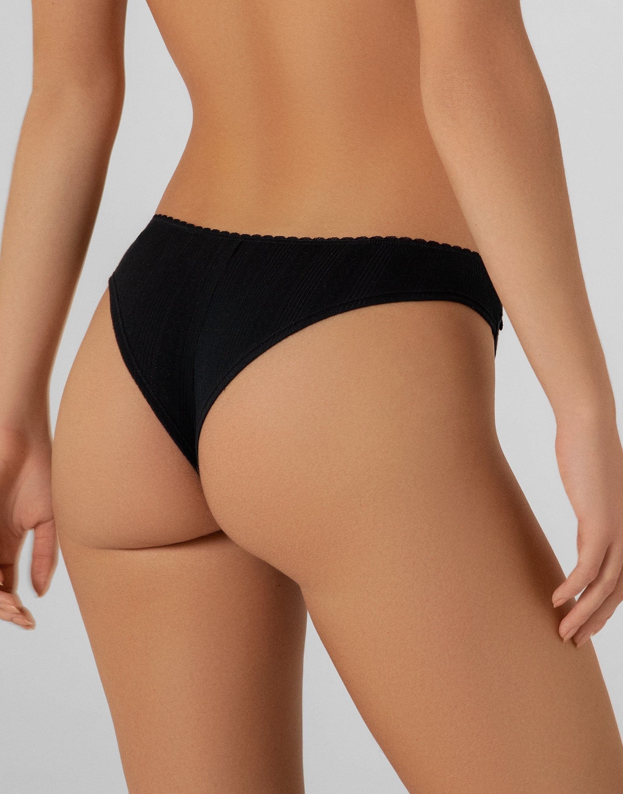 Set 3 slip brasiliani a vita media MD995