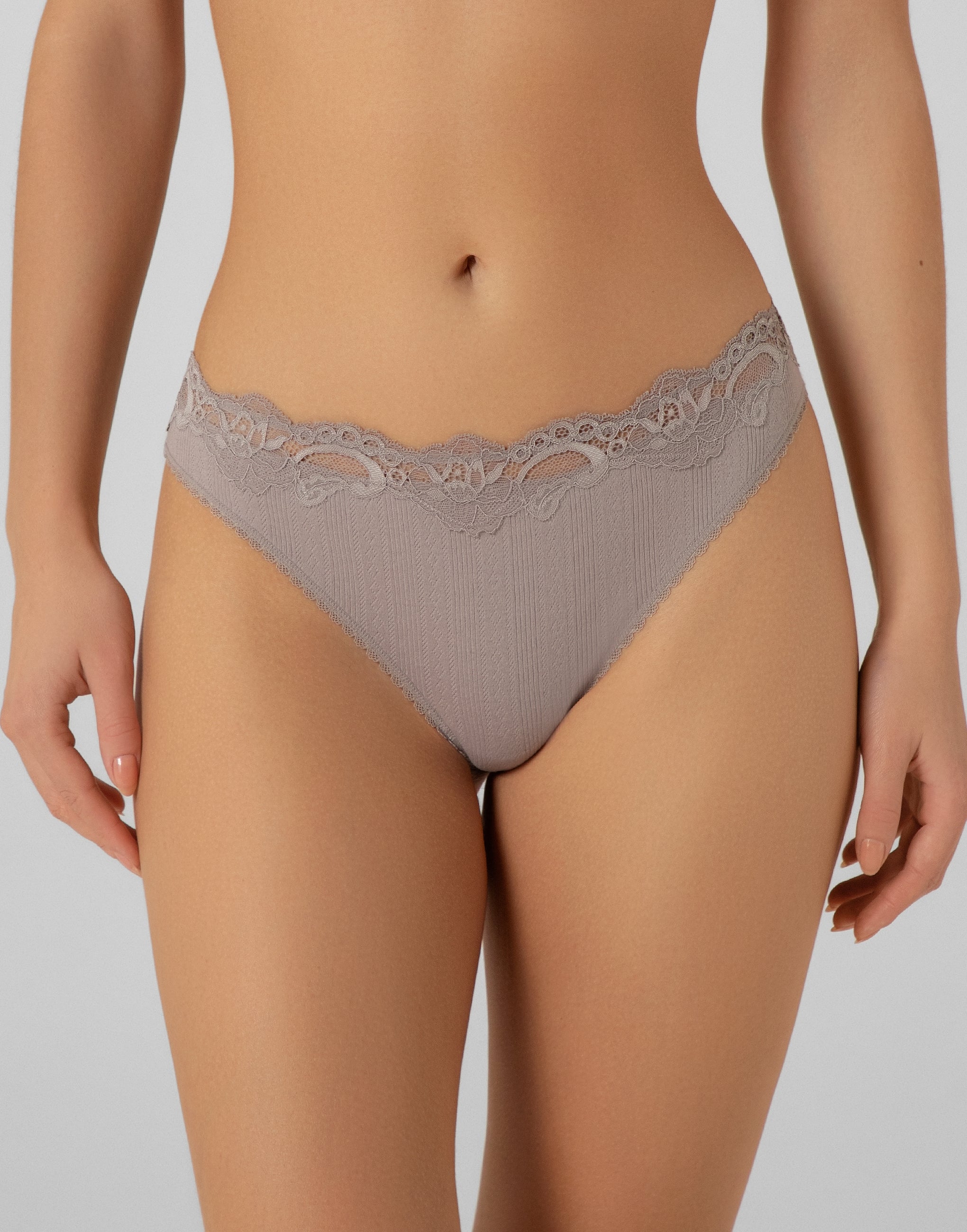 Set 3 slip brasiliani a vita media MD995