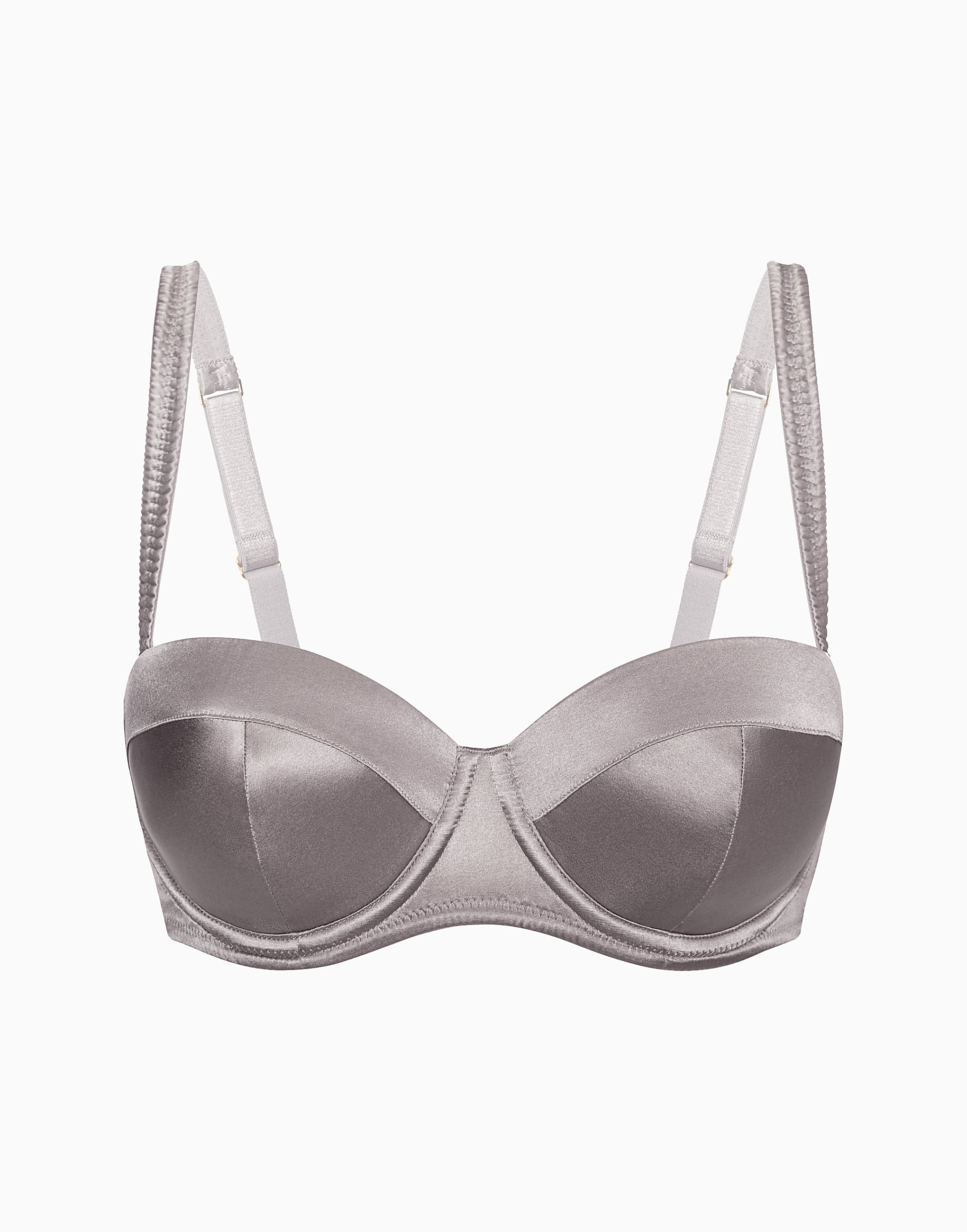 Un reggiseno a balconcino con coppe morbide ed imbottitura in spugna in seta CD377