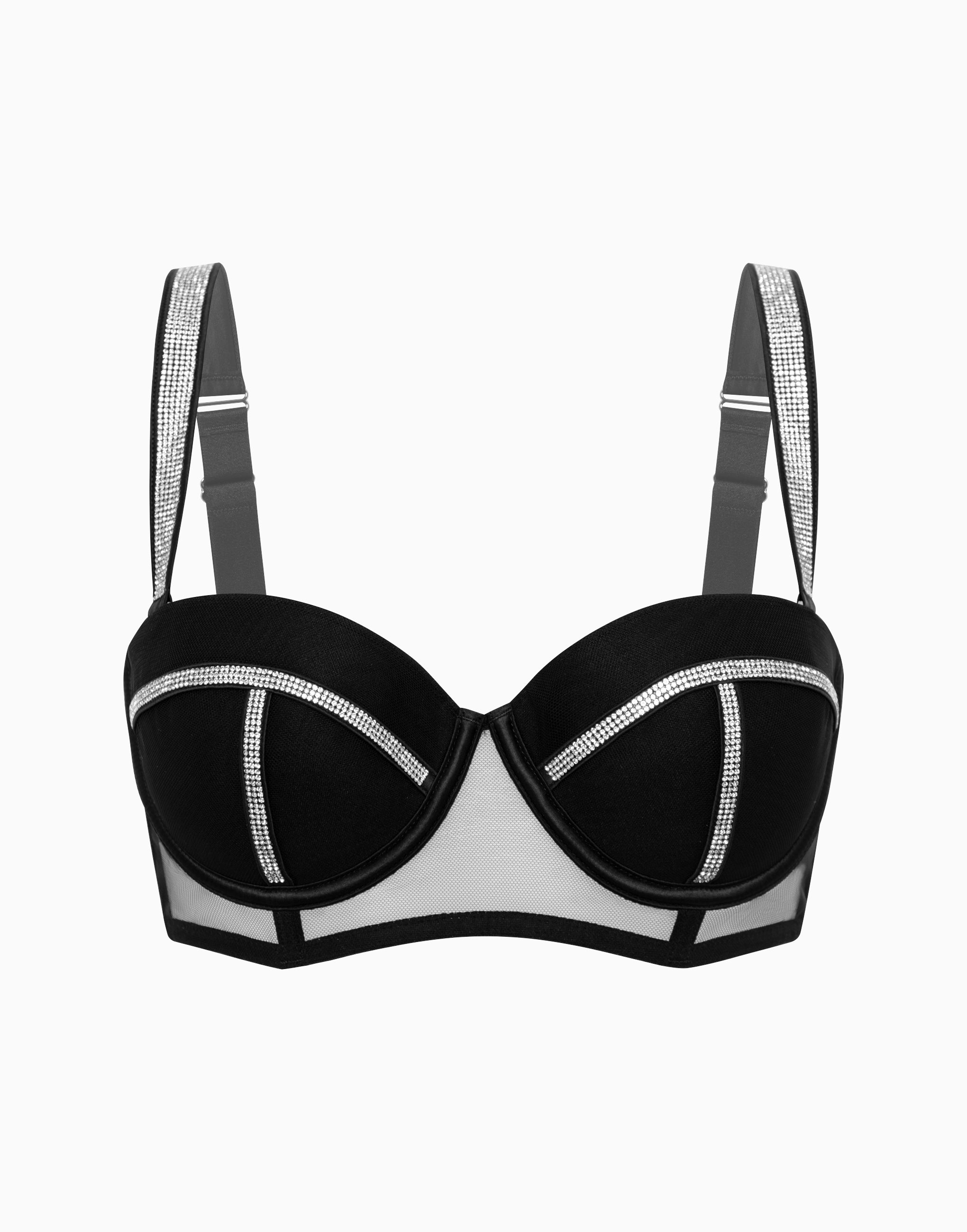 Un reggiseno a balconcino con coppe morbide ed imbottitura in spugna  CD679