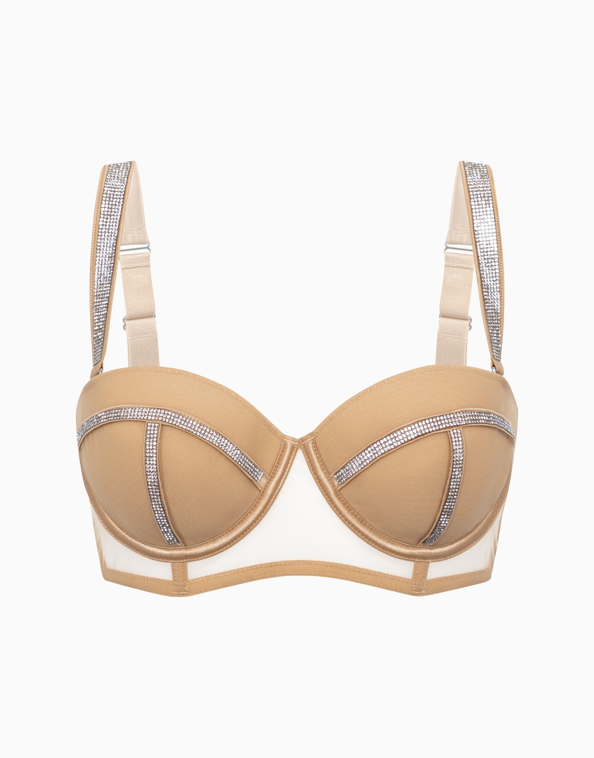 Un reggiseno a balconcino con coppe morbide ed imbottitura in spugna  CD679