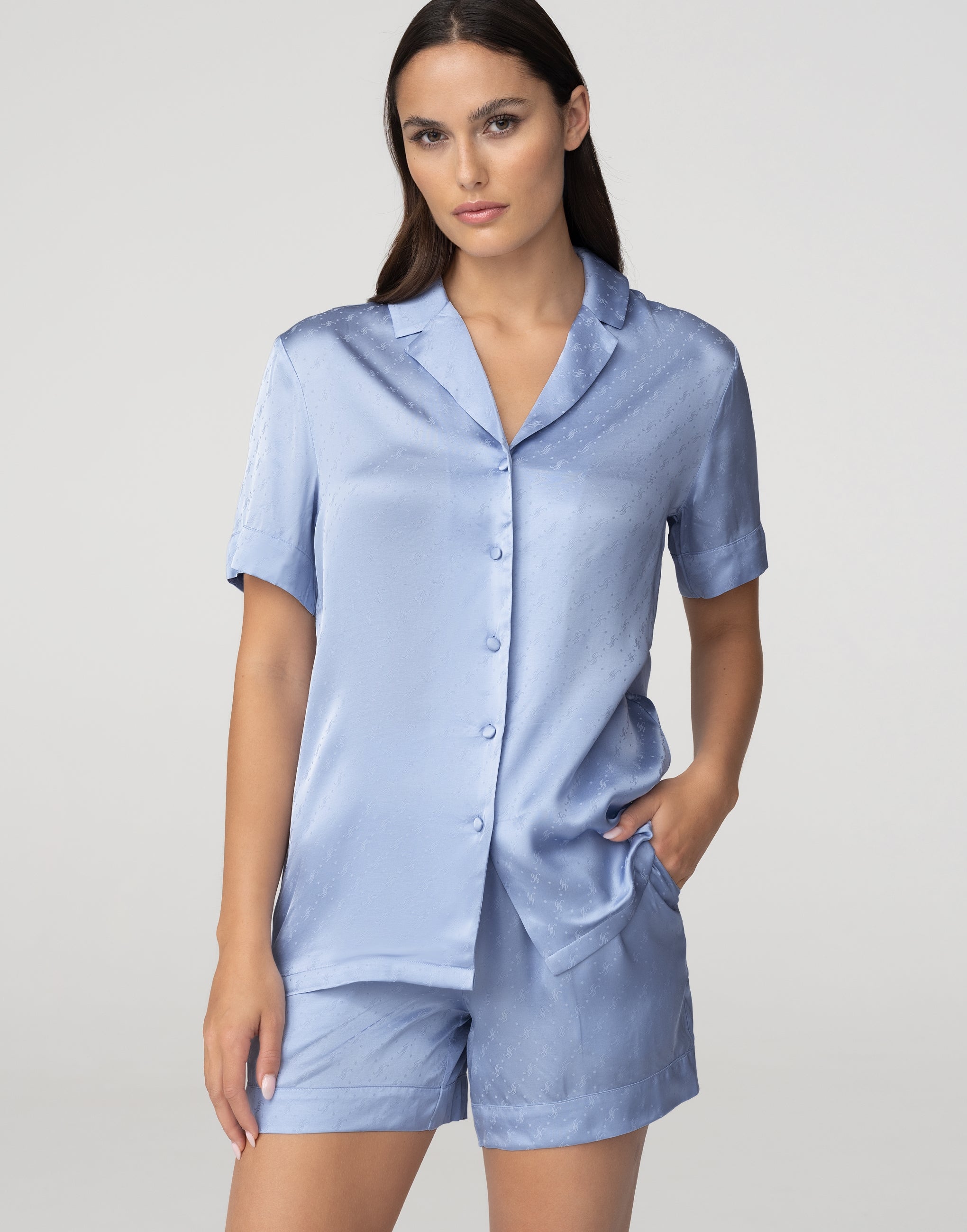 Camicia a maniche corte PD1007