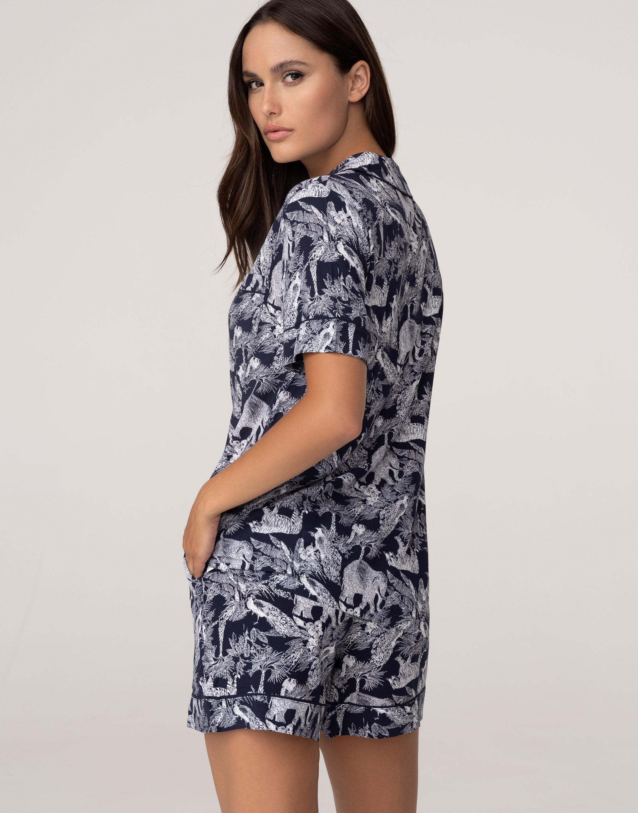 Camicia a maniche corte PD856