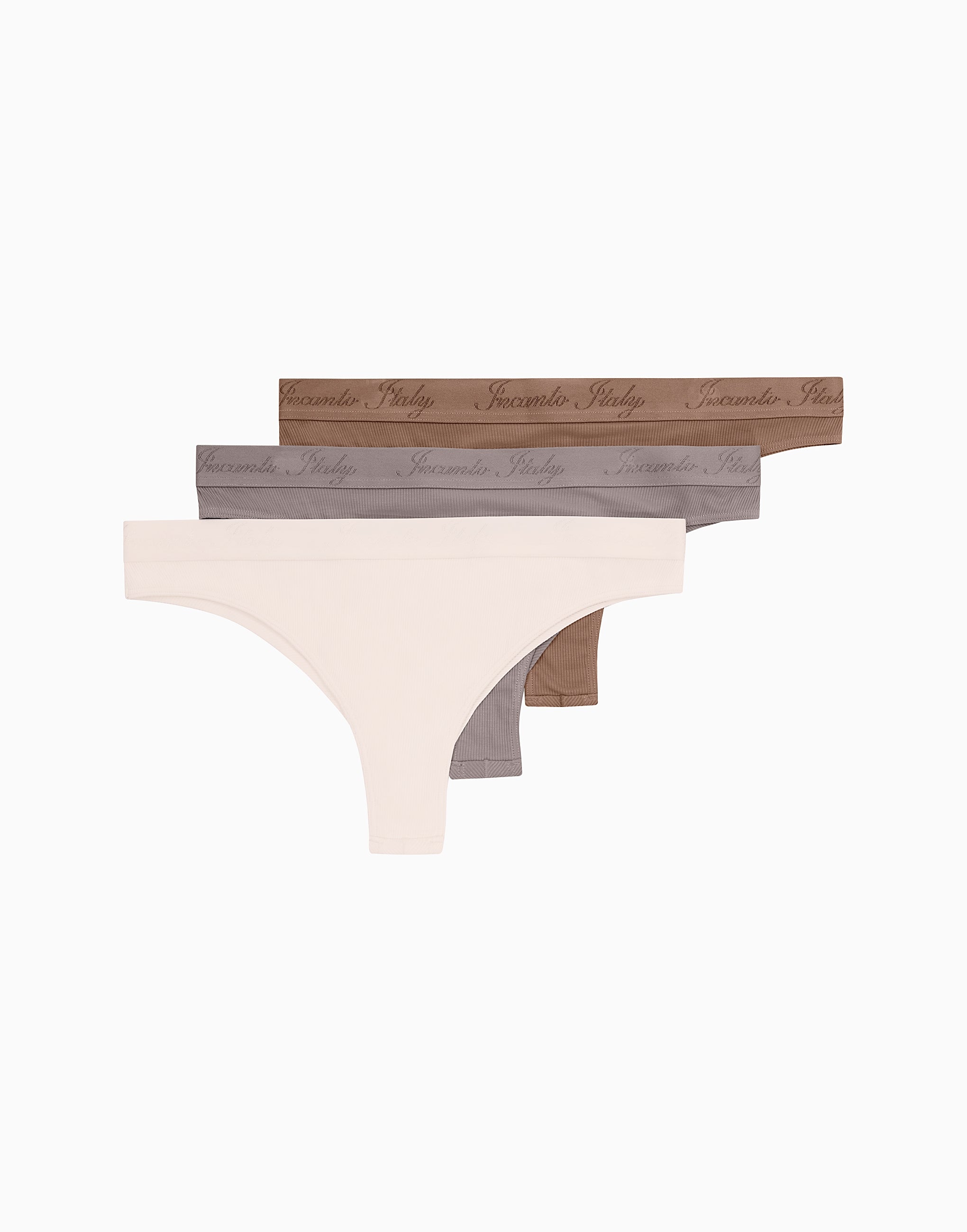 Set 3 slip brasiliani a vita media MD932