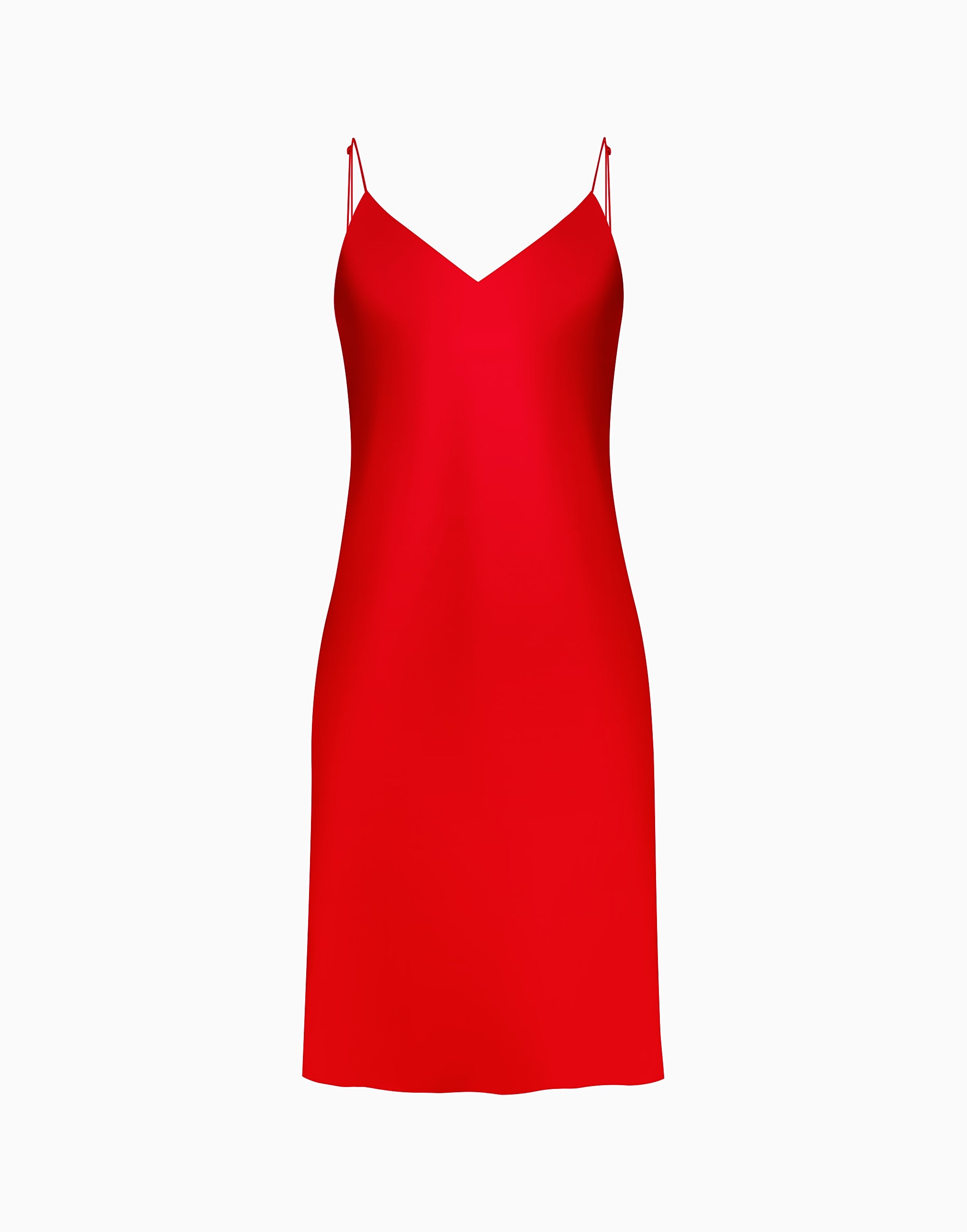 Sottoveste con spalline in seta PD267